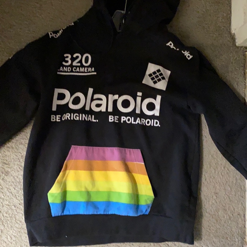 polaroid hoodie